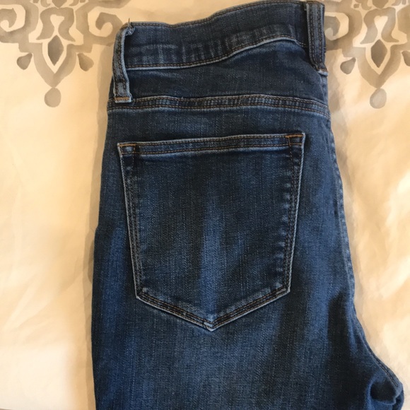 J Crew 9” High Ride Skinny Jeans Size 28 - Picture 2 of 4